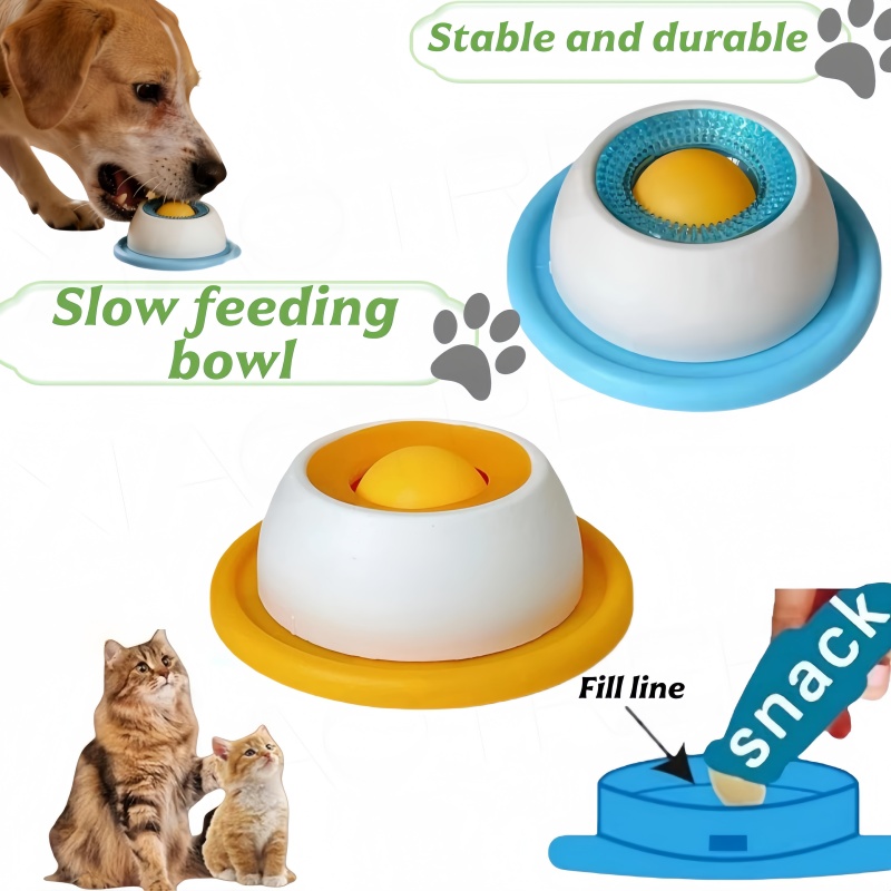 Dog Puzzle Feeder Toy - Gamelle anti-glouton pour animaux de compagnie,