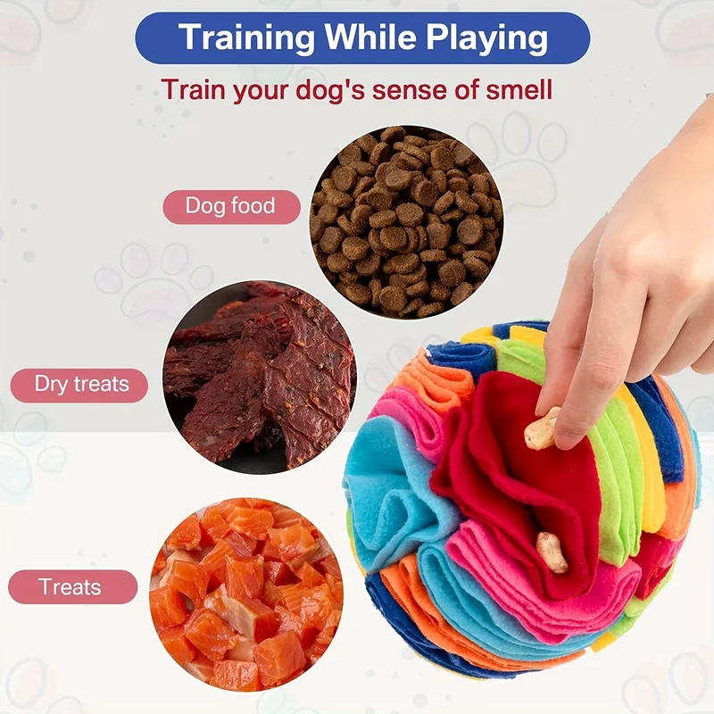 Snuffle Mat For Dogs - Jouets interactifs pour chiens, balle à
