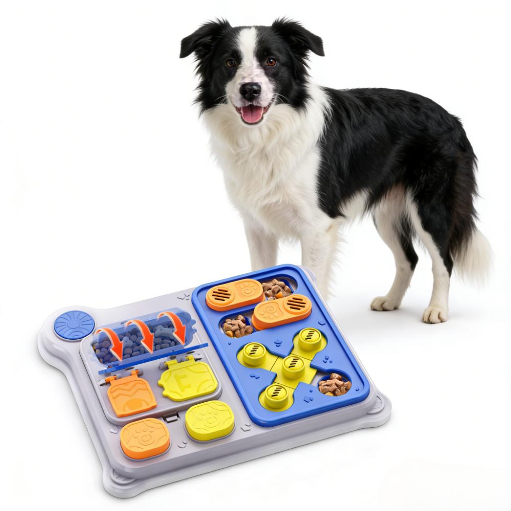 Dog Puzzle Feeder Toy - Jouet de puzzle pour chien et
