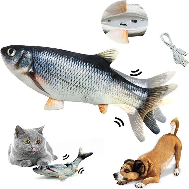 Jouets pour chats, poisson, ch - Electric Floppy Fish Dog Toy avis et prix