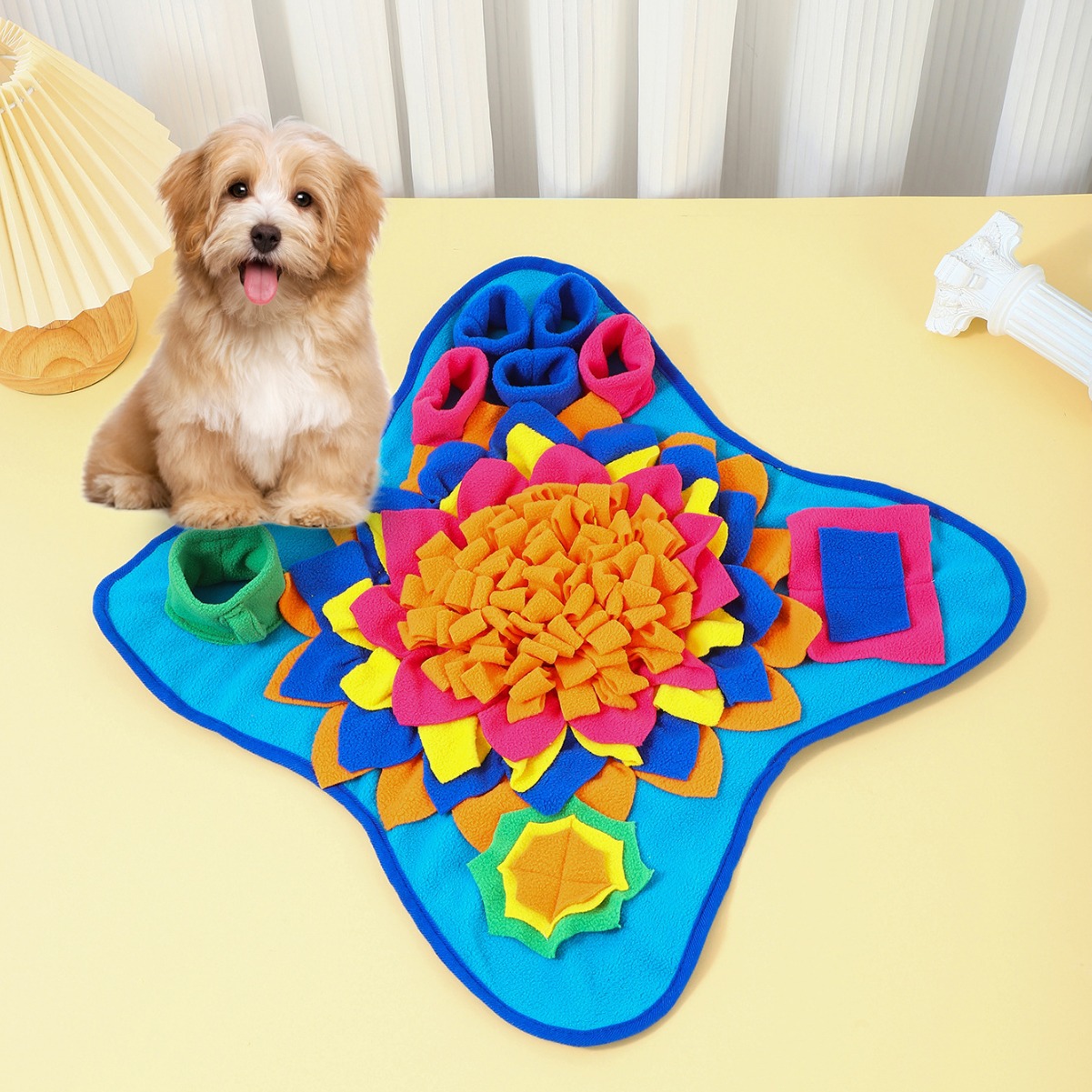 Bon tapis à reniflage pour ani - Dog Puzzle Feeder Toy avis et prix