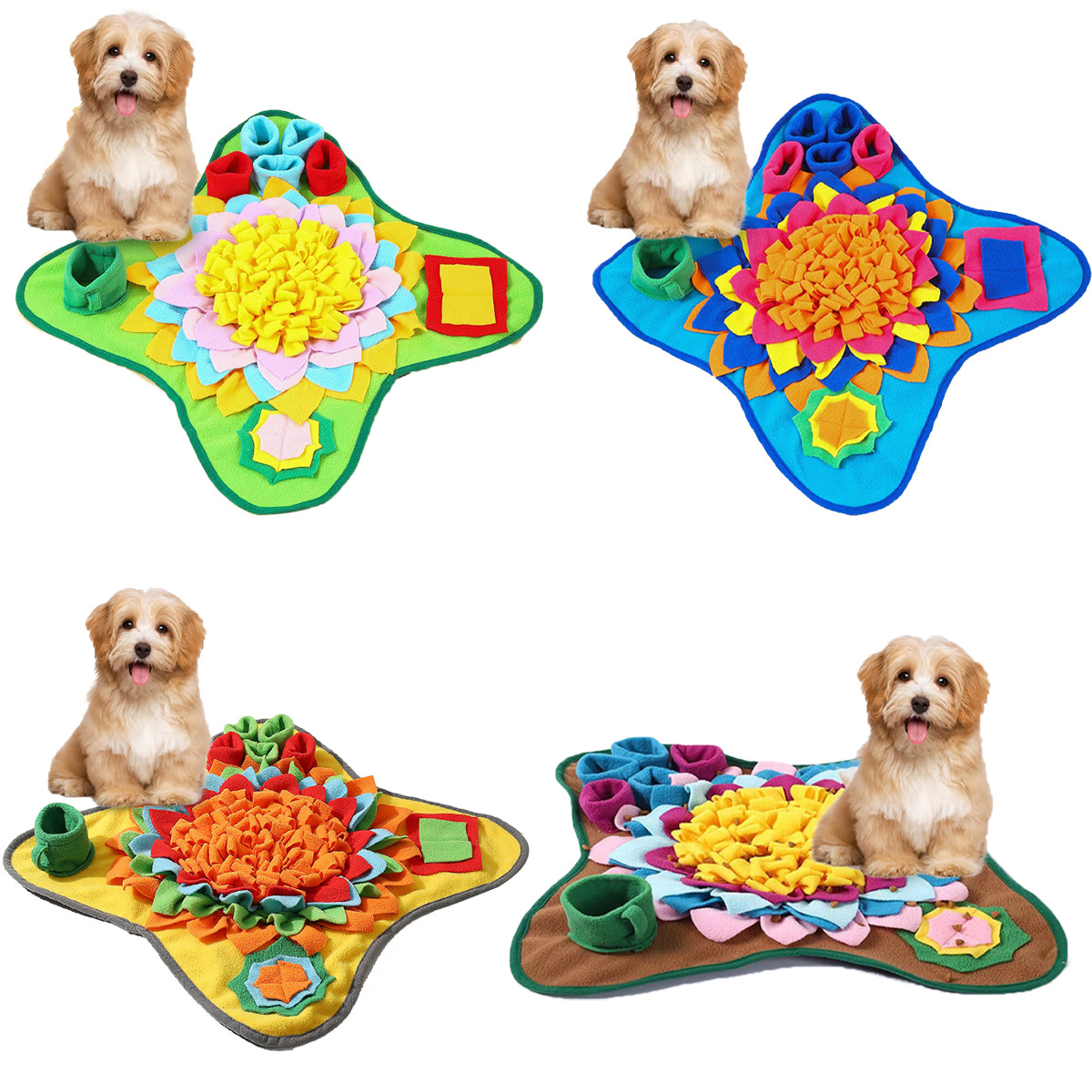 Bon tapis à reniflage pour ani - Dog Puzzle Feeder Toy avis et prix